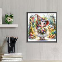 Load image into Gallery viewer, AB Diamond Painting - Full Round - Forest elf little witch (40*40CM)
