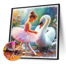 Load image into Gallery viewer, Diamond Painting - Full Square - Little Swan (30*30CM)
