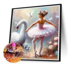 Load image into Gallery viewer, Diamond Painting - Full Square - Little Swan (30*30CM)
