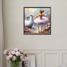 Load image into Gallery viewer, Diamond Painting - Full Square - Little Swan (30*30CM)
