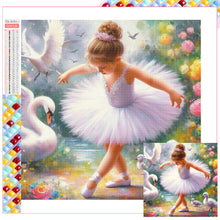 Load image into Gallery viewer, Diamond Painting - Full Square - Little Swan (30*30CM)
