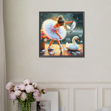 Load image into Gallery viewer, Diamond Painting - Full Square - Little Swan (30*30CM)
