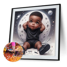 Load image into Gallery viewer, Diamond Painting - Full Round - Moon Boy (30*30CM)
