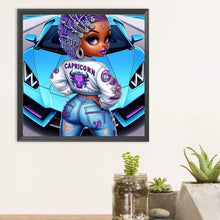 Load image into Gallery viewer, Diamond Painting - Full Round - Capricorn Girl (30*30CM)
