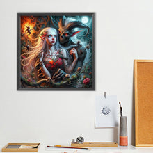 Load image into Gallery viewer, Diamond Painting - Full Round - Elf and Horror Tree Monster (40*40CM)
