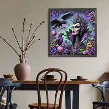 Load image into Gallery viewer, Diamond Painting - Full Round - Purple Dark Queen (40*40CM)
