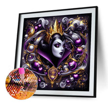 Load image into Gallery viewer, Diamond Painting - Full Round - Poison Queen and Purple Apple (40*40CM)

