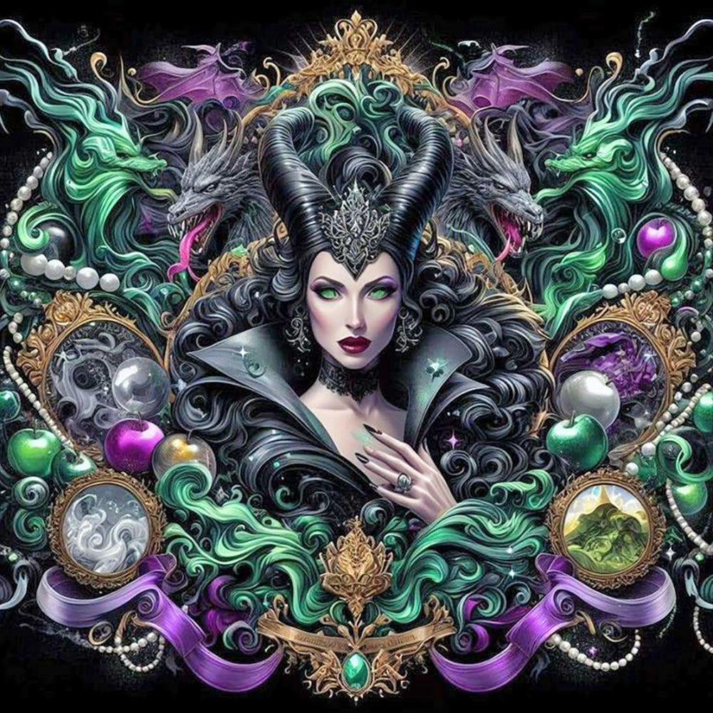 Diamond Painting - Full Round - Poison Queen (40*40CM)