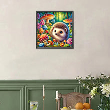 Load image into Gallery viewer, Diamond Painting - Full Square - Hedgehog (40*40CM)
