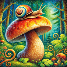 Load image into Gallery viewer, Diamond Painting - Full Square - Snail (40*40CM)
