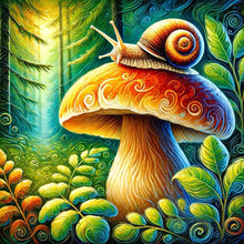 Load image into Gallery viewer, Diamond Painting - Full Square - Snail (40*40CM)
