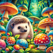 Load image into Gallery viewer, Diamond Painting - Full Square - Hedgehog (40*40CM)
