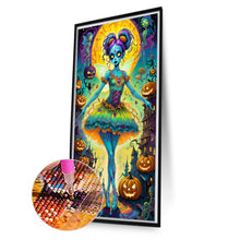 Load image into Gallery viewer, Diamond Painting - Full Round - Horror Ballet Girl Halloween (40*70CM)
