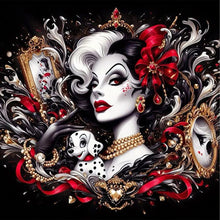 Load image into Gallery viewer, AB Diamond Painting - Full Round - Ms. Cruella (40*40CM)
