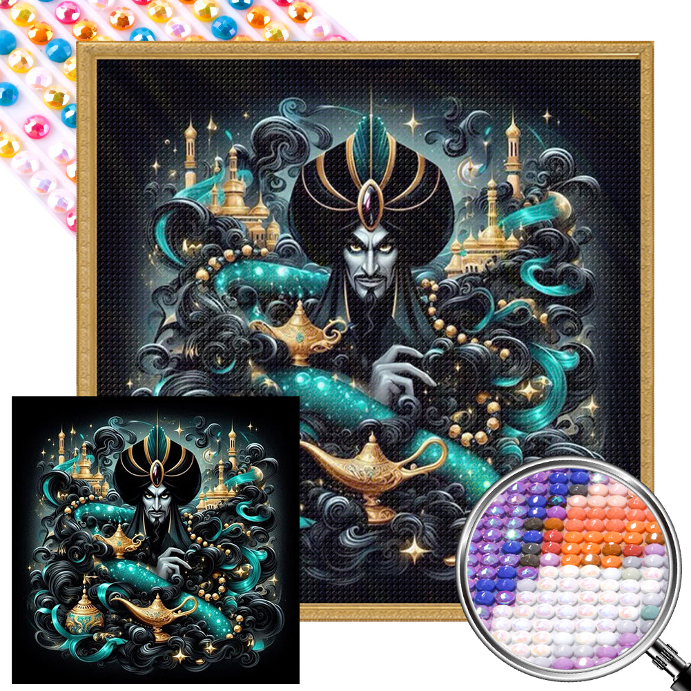 AB Diamond Painting - Full Round - Jafar (40*40CM)