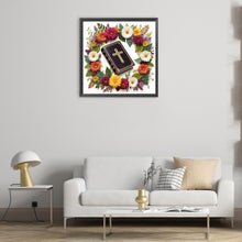 Load image into Gallery viewer, Diamond Painting - Full Round - Holy book wreath (30*30CM)
