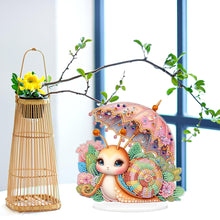 Load image into Gallery viewer, Snail Acrylic Special Shape Diamond Painting Desktop Decorations for home Decor

