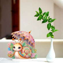 Load image into Gallery viewer, Snail Acrylic Special Shape Diamond Painting Desktop Decorations for home Decor
