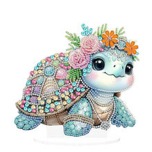 Load image into Gallery viewer, Turtle Acrylic Special Shape Diamond Painting Desktop Decorations for home Decor
