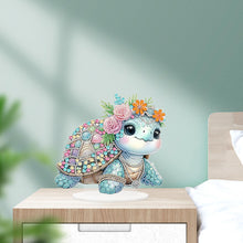 Load image into Gallery viewer, Turtle Acrylic Special Shape Diamond Painting Desktop Decorations for home Decor

