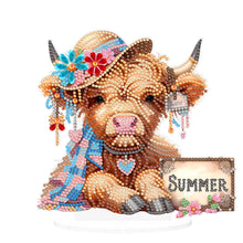 Load image into Gallery viewer, Yak Acrylic Special Shape Diamond Painting Desktop Decorations for home Decor
