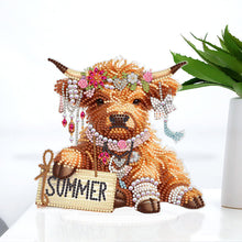 Load image into Gallery viewer, Yak Acrylic Special Shape Diamond Painting Desktop Decorations for home Decor
