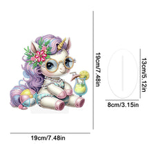 Load image into Gallery viewer, Horse Acrylic Special Shape Diamond Painting Desktop Decorations for home Decor
