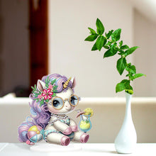 Load image into Gallery viewer, Horse Acrylic Special Shape Diamond Painting Desktop Decorations for home Decor
