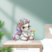 Load image into Gallery viewer, Horse Acrylic Special Shape Diamond Painting Desktop Decorations for home Decor
