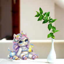 Load image into Gallery viewer, Horse Acrylic Special Shape Diamond Painting Desktop Decorations for home Decor
