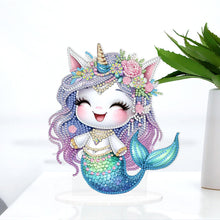 Load image into Gallery viewer, Mermaid Acrylic Special Shape Diamond Painting Desktop Decoration for home Decor
