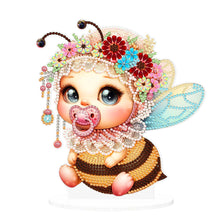 Load image into Gallery viewer, Bee Acrylic Special Shape Diamond Painting Desktop Decorations for home Decor

