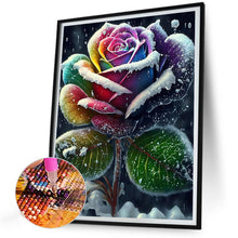 Load image into Gallery viewer, Diamond Painting - Full Round - Snow rose (30*40CM)
