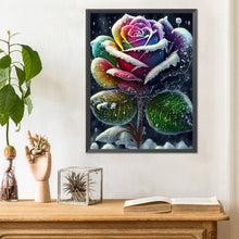 Load image into Gallery viewer, Diamond Painting - Full Round - Snow rose (30*40CM)
