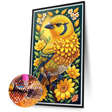 Load image into Gallery viewer, Diamond Painting - Partial Special Shaped - Big yellow bird on the branch (40*70CM)
