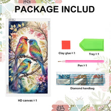 Load image into Gallery viewer, Diamond Painting - Partial Special Shaped - Bird on the branch (40*70CM)
