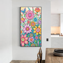 Load image into Gallery viewer, Diamond Painting - Partial Special Shaped - Butterfly flower bush (40*70CM)
