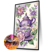 Load image into Gallery viewer, Diamond Painting - Partial Special Shaped - Exquisite afternoon tea (40*70CM)
