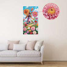 Load image into Gallery viewer, Diamond Painting - Partial Special Shaped - Beautiful windmill (40*70CM)
