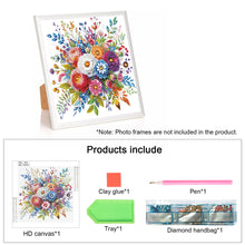 Load image into Gallery viewer, Diamond Painting - Partial Special Shaped - Bouquet (30*30CM)
