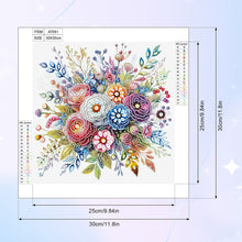 Load image into Gallery viewer, Diamond Painting - Partial Special Shaped - Bouquet (30*30CM)
