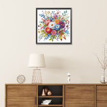 Load image into Gallery viewer, Diamond Painting - Partial Special Shaped - Bouquet (30*30CM)
