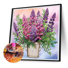 Load image into Gallery viewer, Diamond Painting - Partial Special Shaped - Lavender bouquet (30*30CM)
