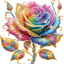 Load image into Gallery viewer, Diamond Painting - Partial Special Shaped - Rose (30*30CM)
