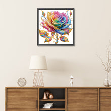 Load image into Gallery viewer, Diamond Painting - Partial Special Shaped - Rose (30*30CM)
