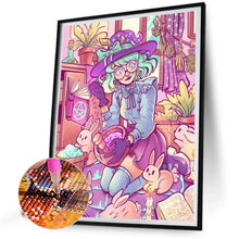 Load image into Gallery viewer, Diamond Painting - Full Round - Magic Girl (40*50CM)
