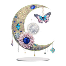Load image into Gallery viewer, Acrylic Special Shape Butterfly Desktop Diamond Art Kits for Home Office Decor
