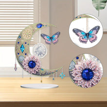 Load image into Gallery viewer, Acrylic Special Shape Butterfly Desktop Diamond Art Kits for Home Office Decor
