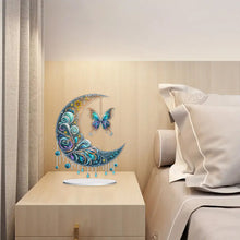 Load image into Gallery viewer, Acrylic Special Shape Butterfly Desktop Diamond Art Kits for Home Office Decor

