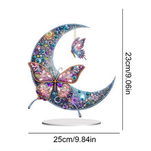 Load image into Gallery viewer, Acrylic Special Shape Butterfly Desktop Diamond Art Kits for Home Office Decor
